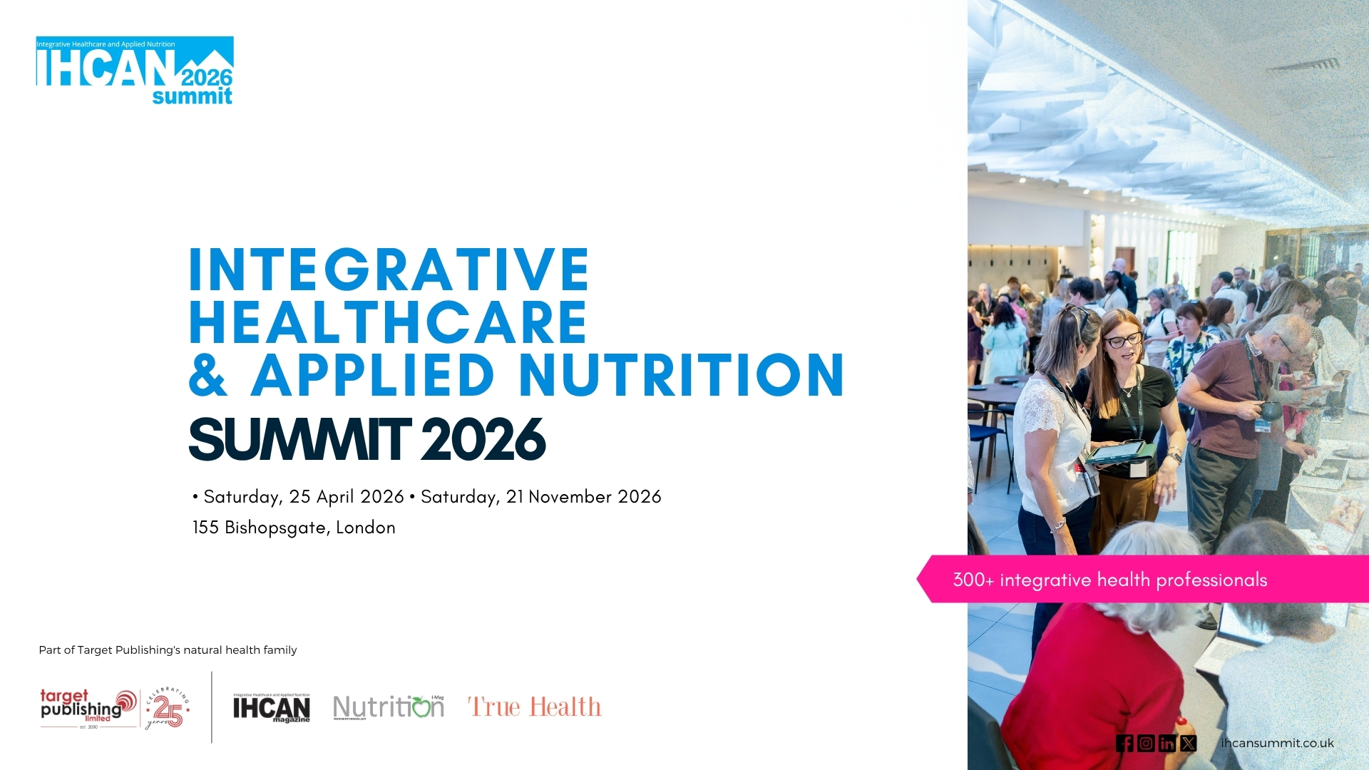 IHCAN Summit media pack 2026 IHCAN Conferences 2022 logo